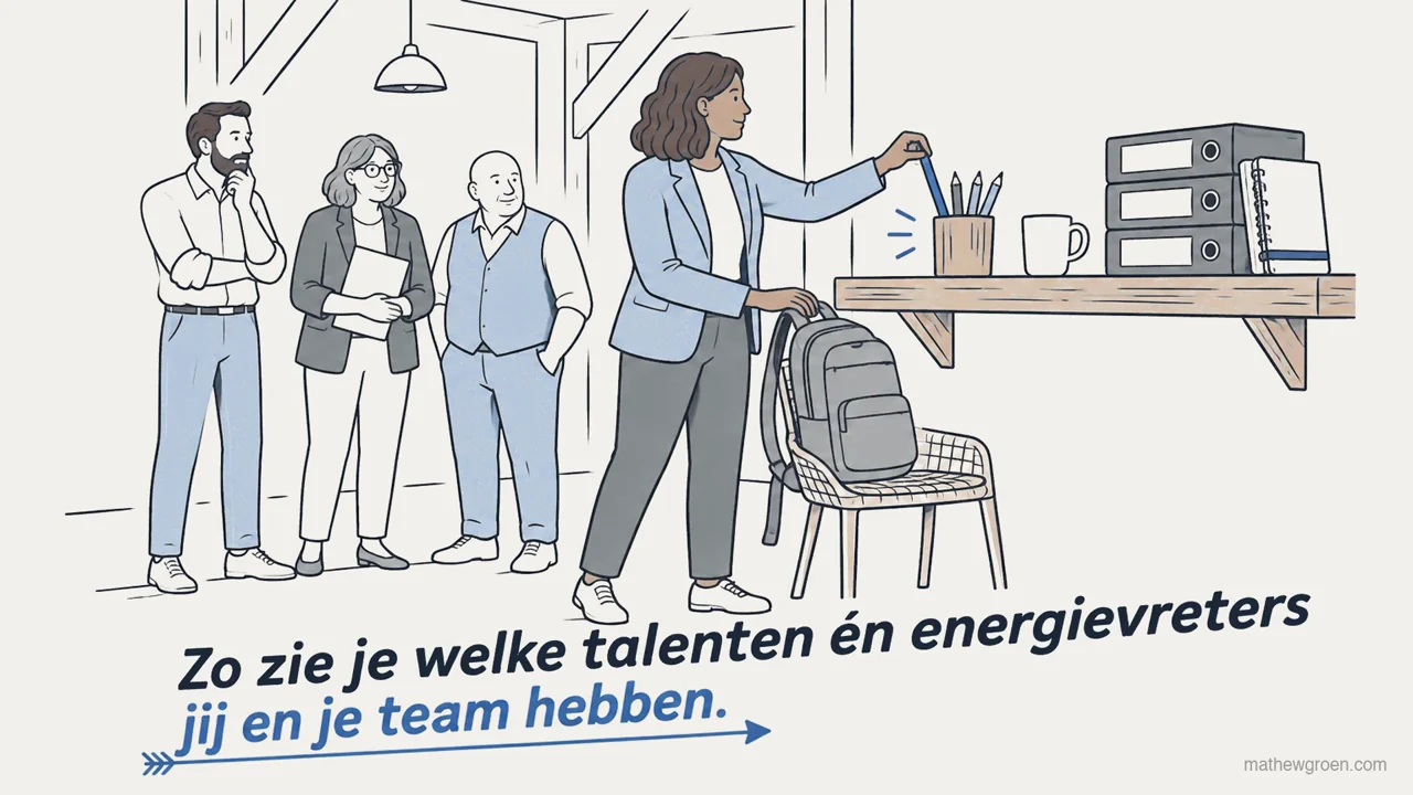 Waar lekt de energie in je team?