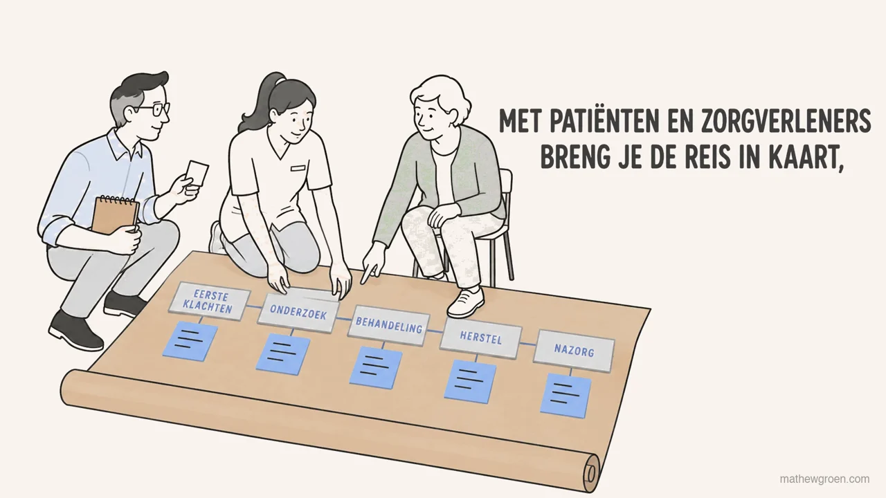 De patiëntreis zichtbaar maken