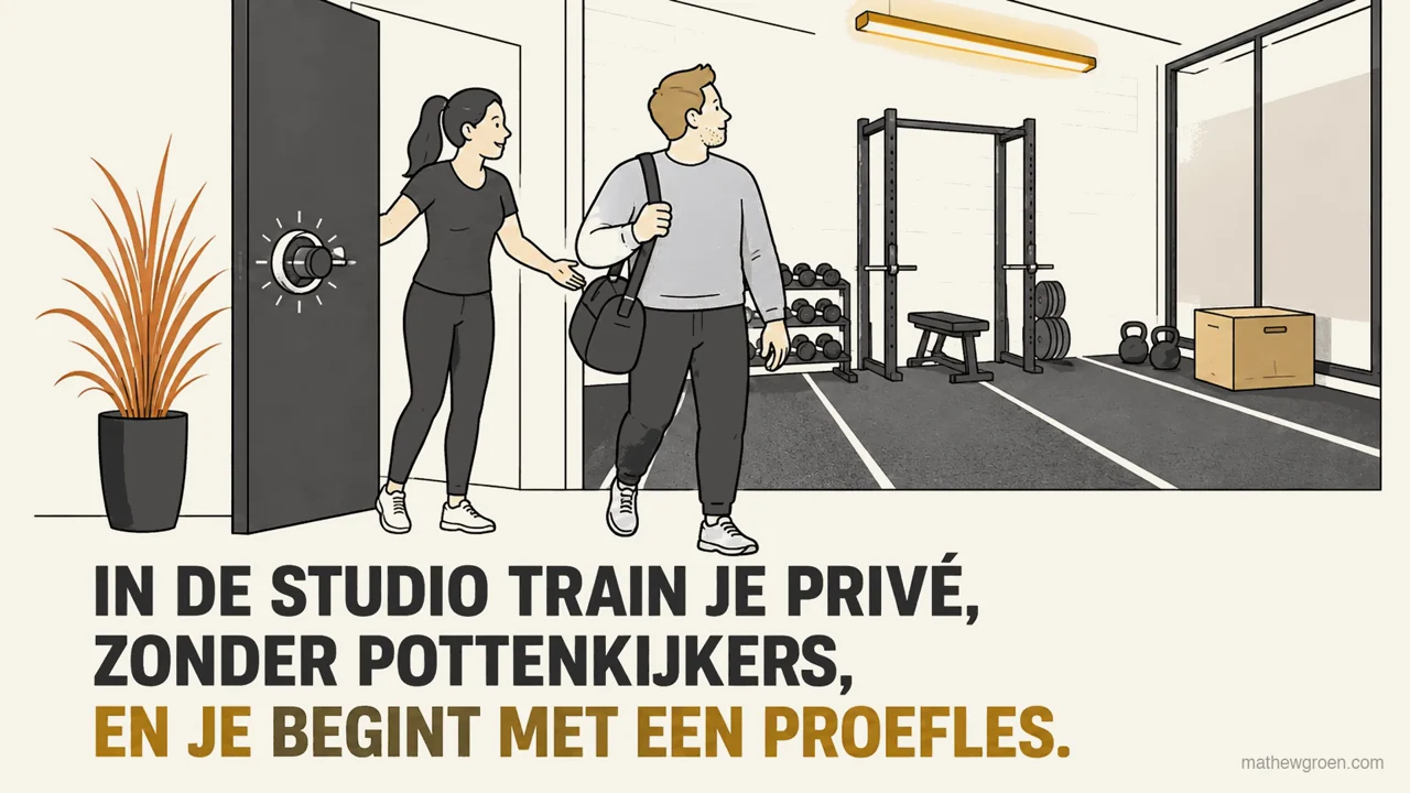 Privé trainen, zonder pottenkijkers