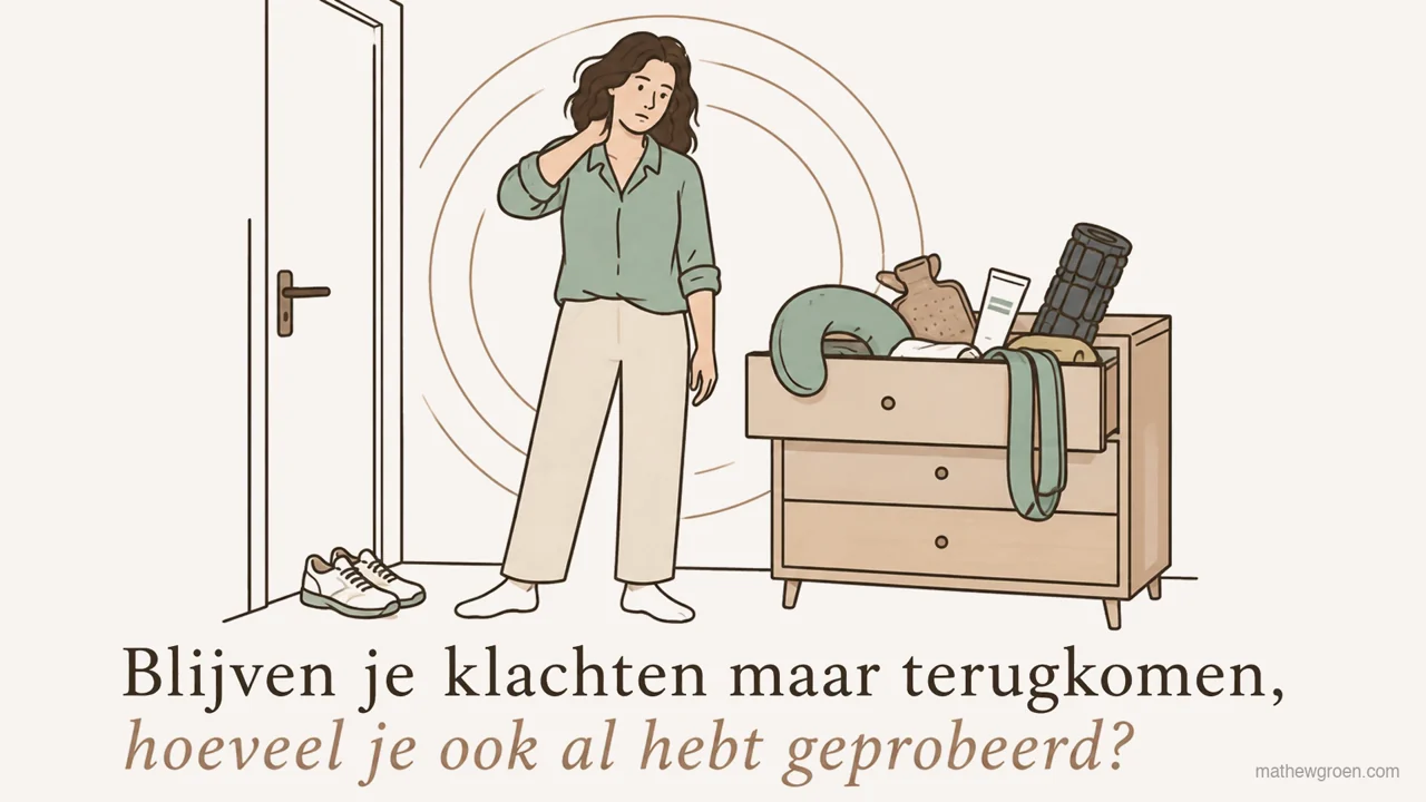 Als je klachten maar blijven terugkomen