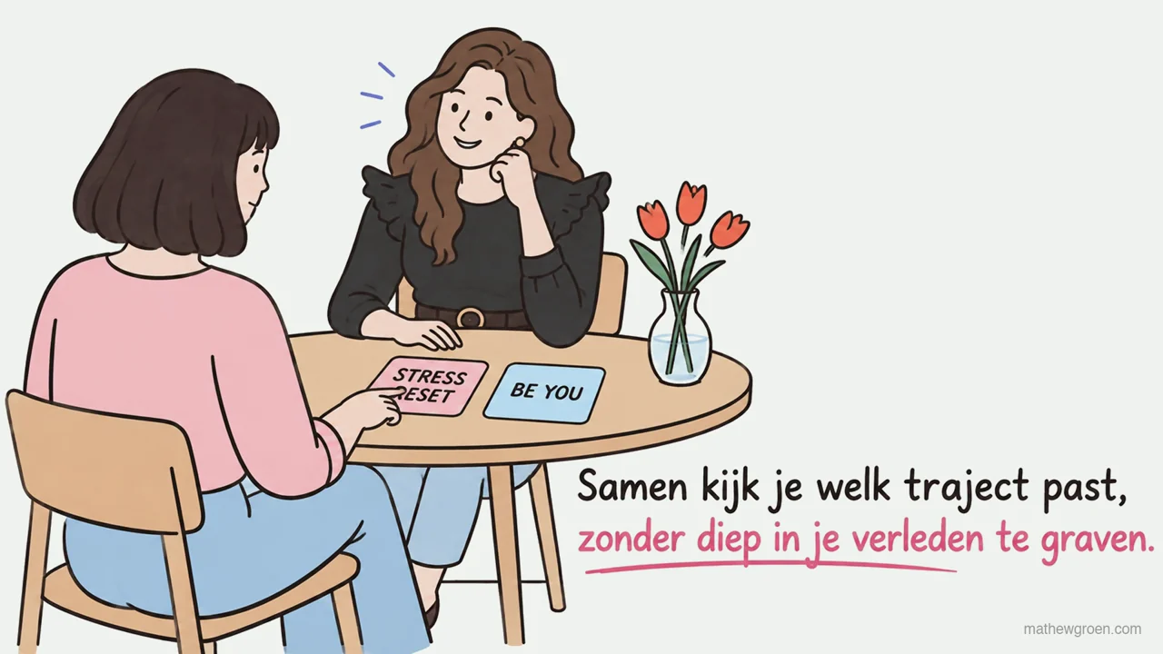 Samen kijken welk traject bij je past