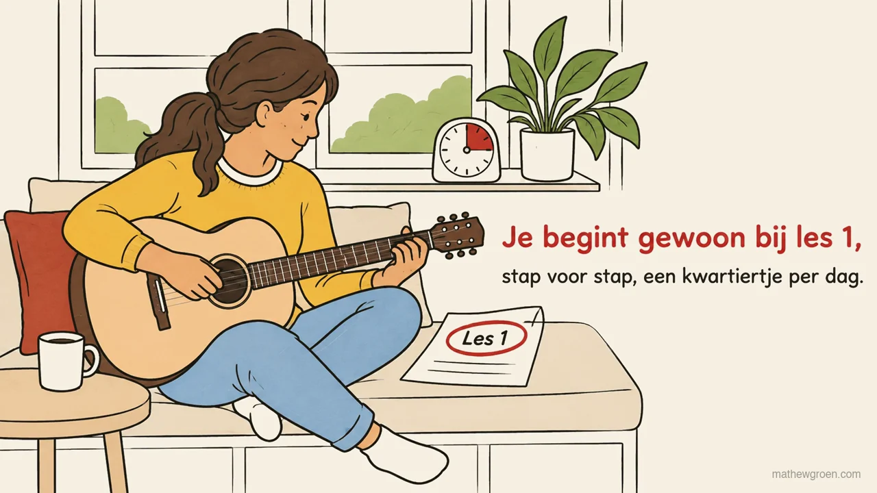 Je eerste stappen op de gitaar