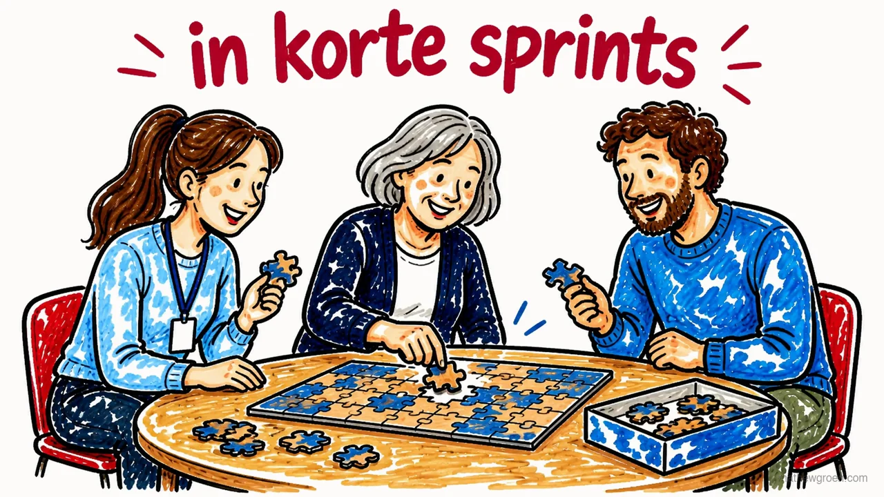 Waarom werkt ons team met scrum?