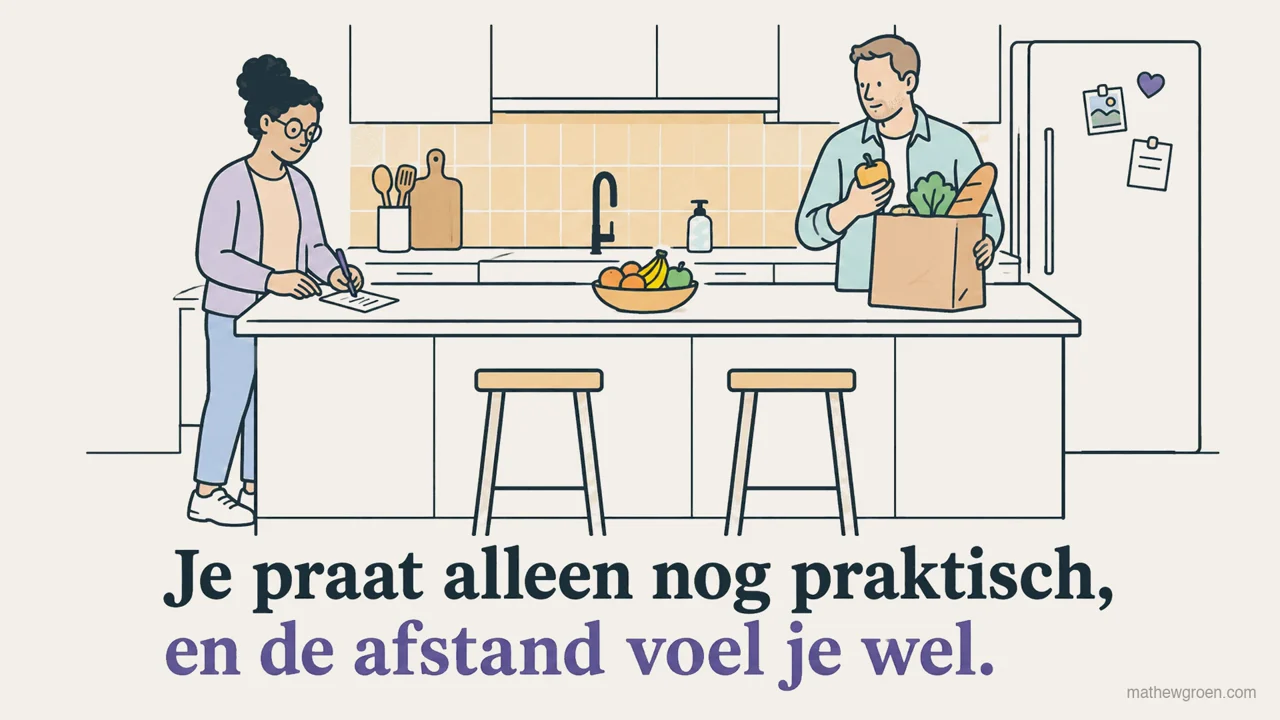 Van praktisch praten naar samen kijken