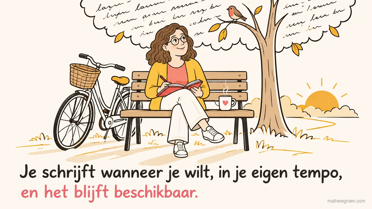 Hoe werkt een online schrijfcursus?
