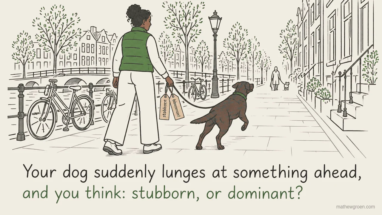 Kijk voorbij het gedrag van je hond