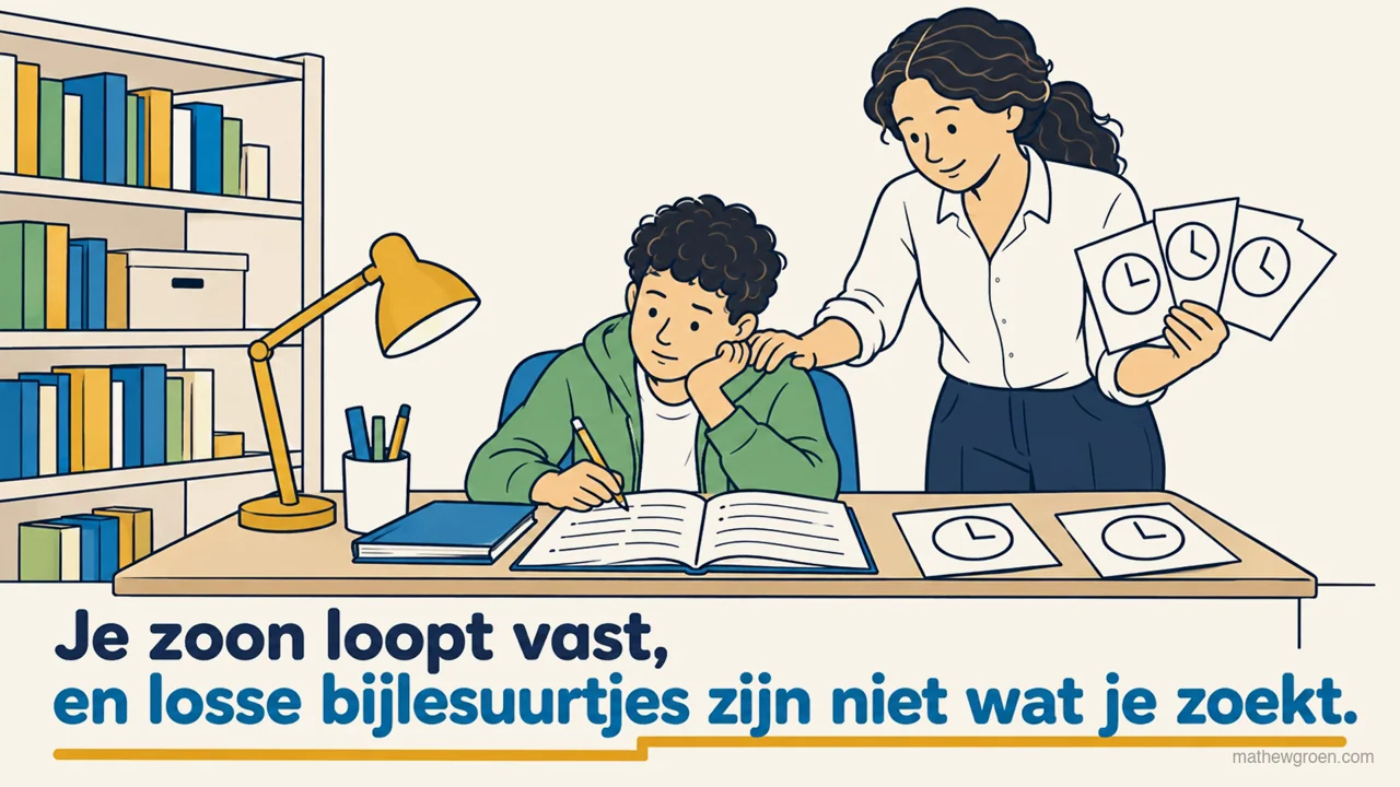 Geen losse bijles, maar een vast traject