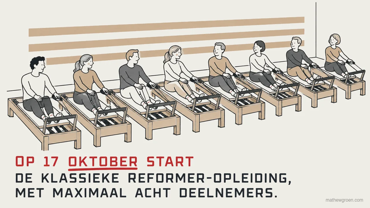 Van Mat Pilates naar de Reformer