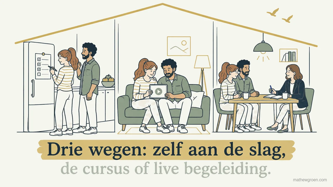 Drie wegen naar gelijkwaardig ouderschap