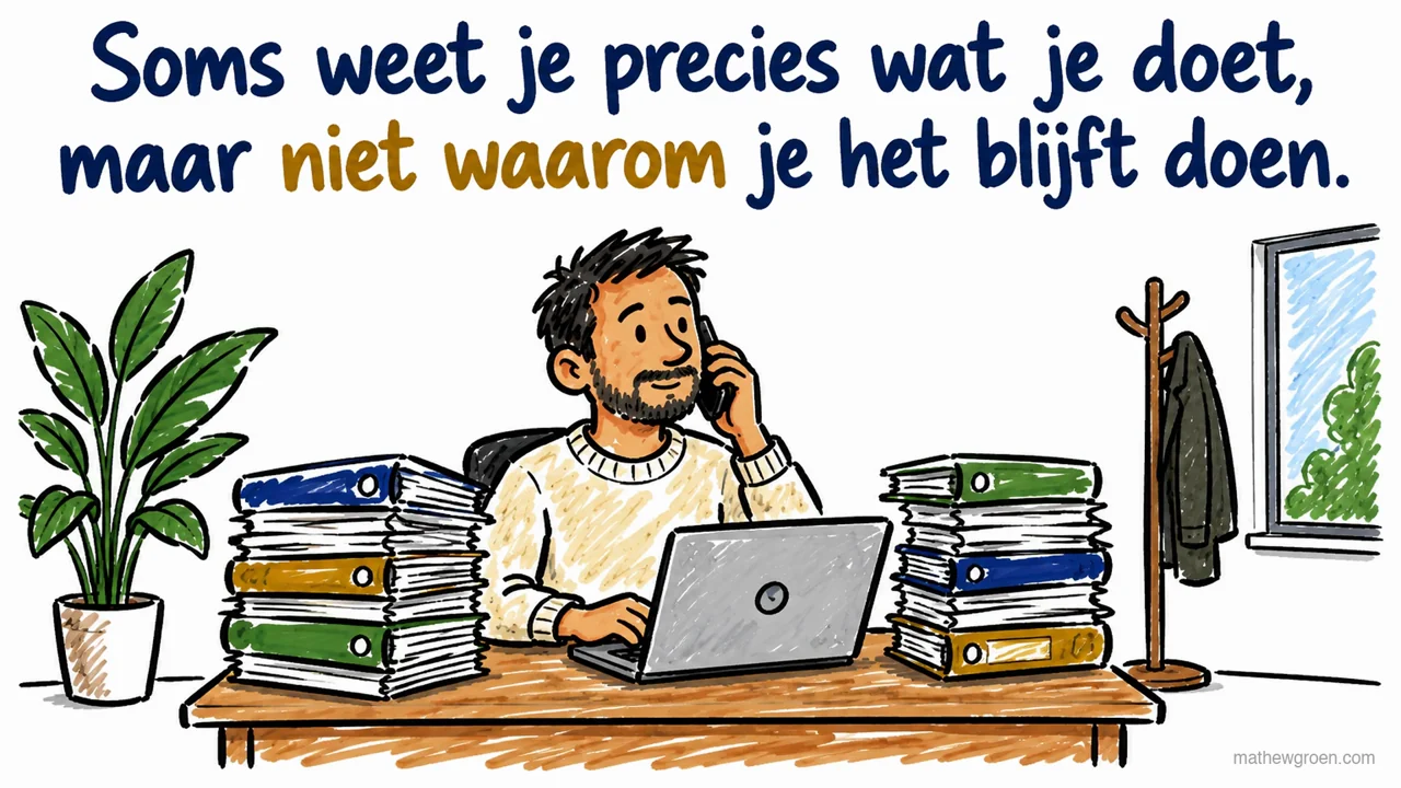 Weten wat je doet, maar niet waarom