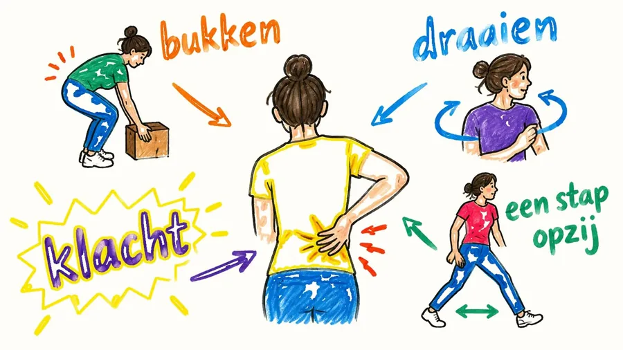 De eerste afspraak bij de fysiotherapeut
